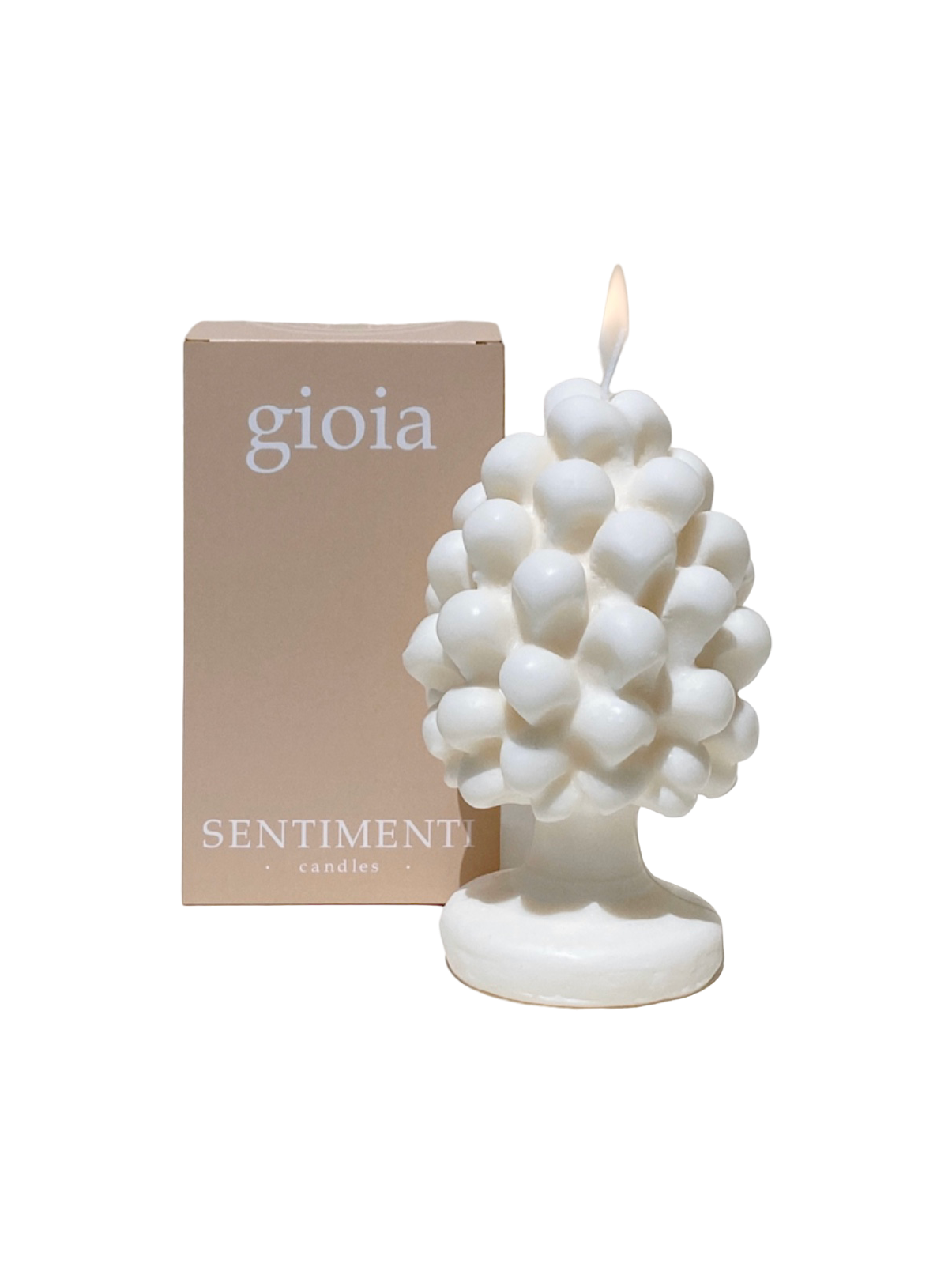 Gioia Candle | White